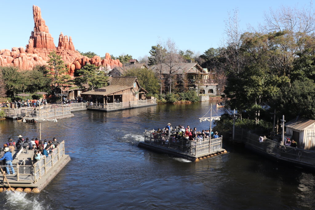 view from mark twain boat