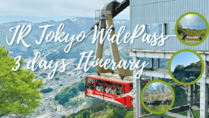 JR tokyo wide pass itinerary