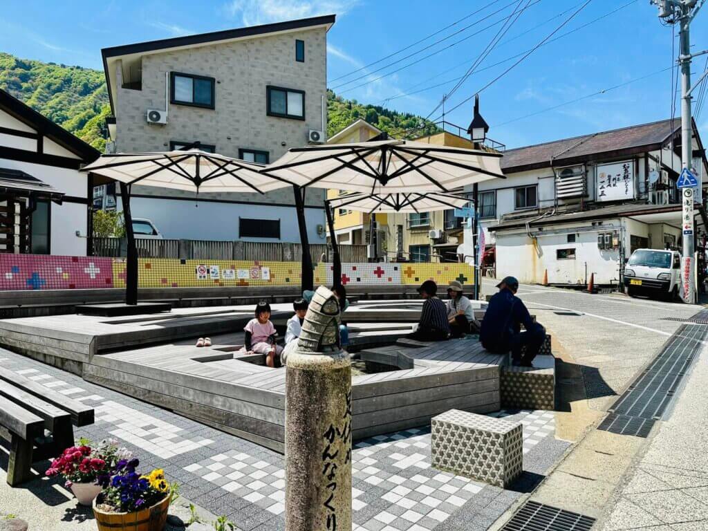 foot-bath-Near-Echigo-Yuzawa-Station