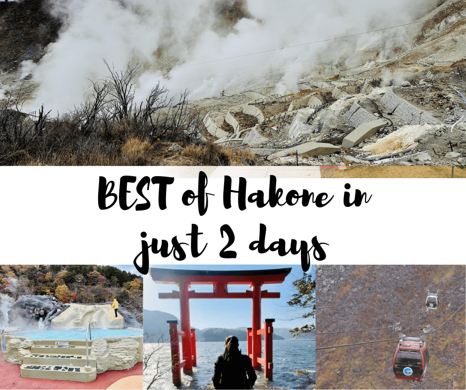 Hakone 2 days Itinerary