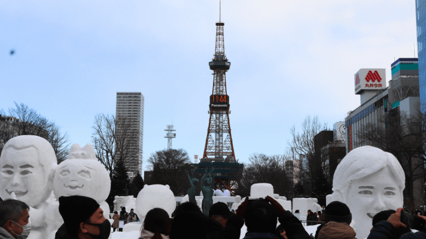 sapporo snow festival odori park