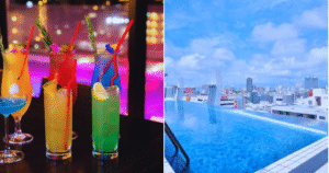 hotel aqua citta rooftop pool