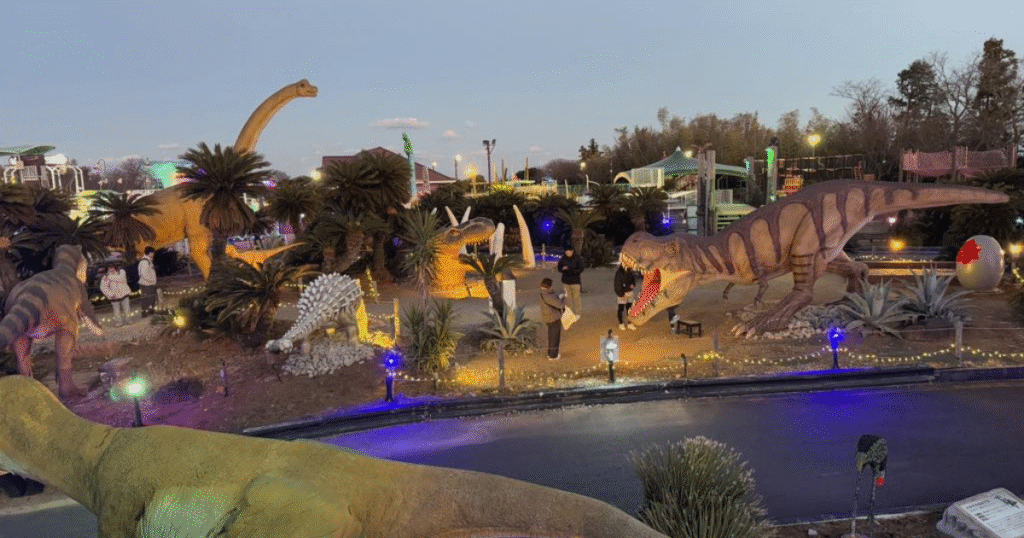 Izu granpal dinosaur theme park