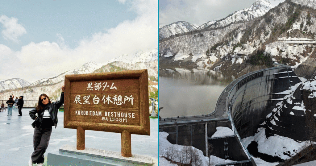 Kurobe dam observatory