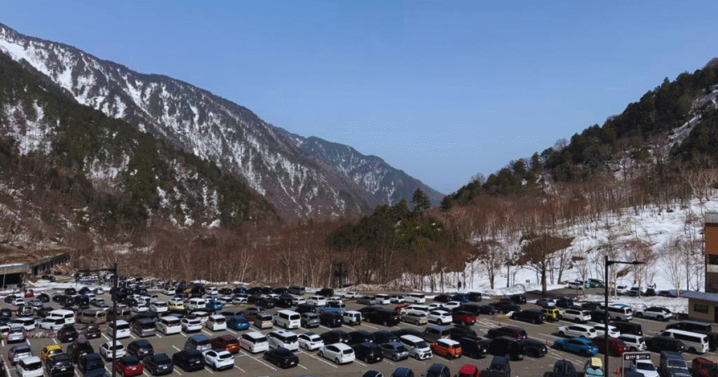 ogizawa parking lot