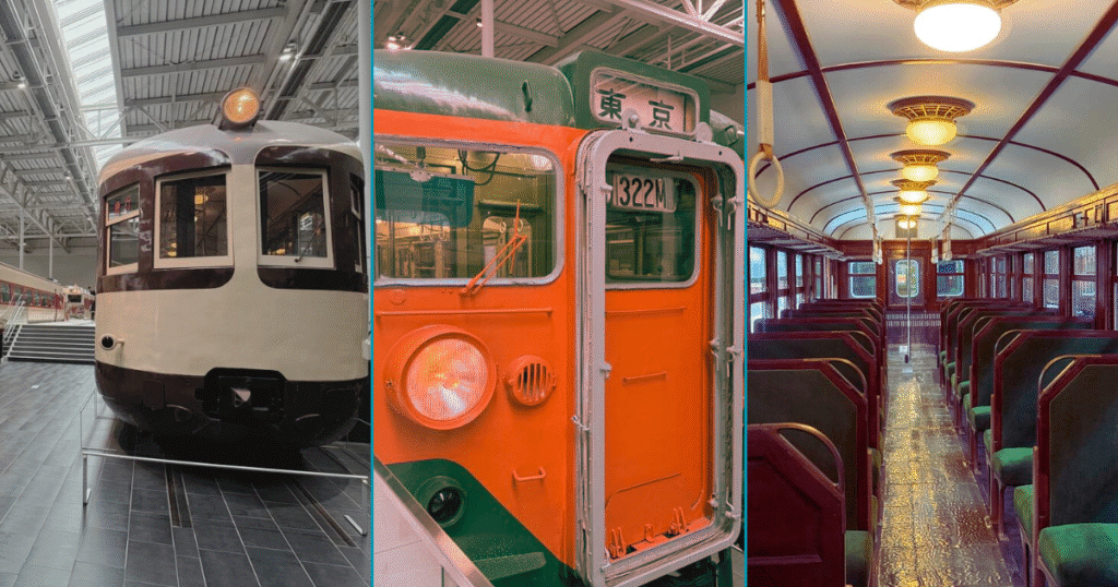 scmaglev railway park vintage trains