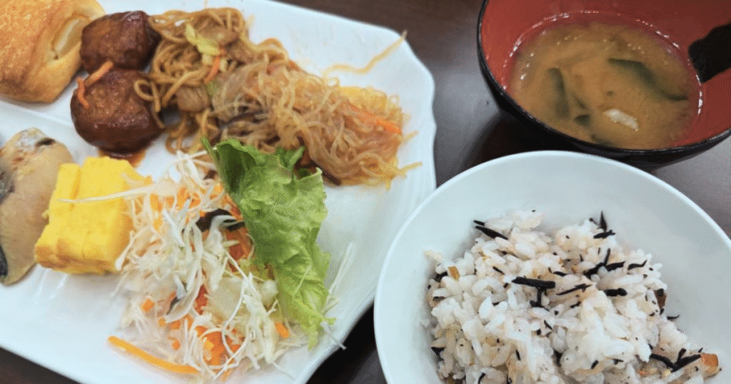 toyoko inn Nagoya free breakfast