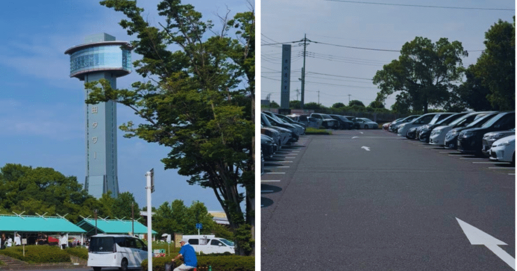 Kodai Hasu no Sato  parking lot