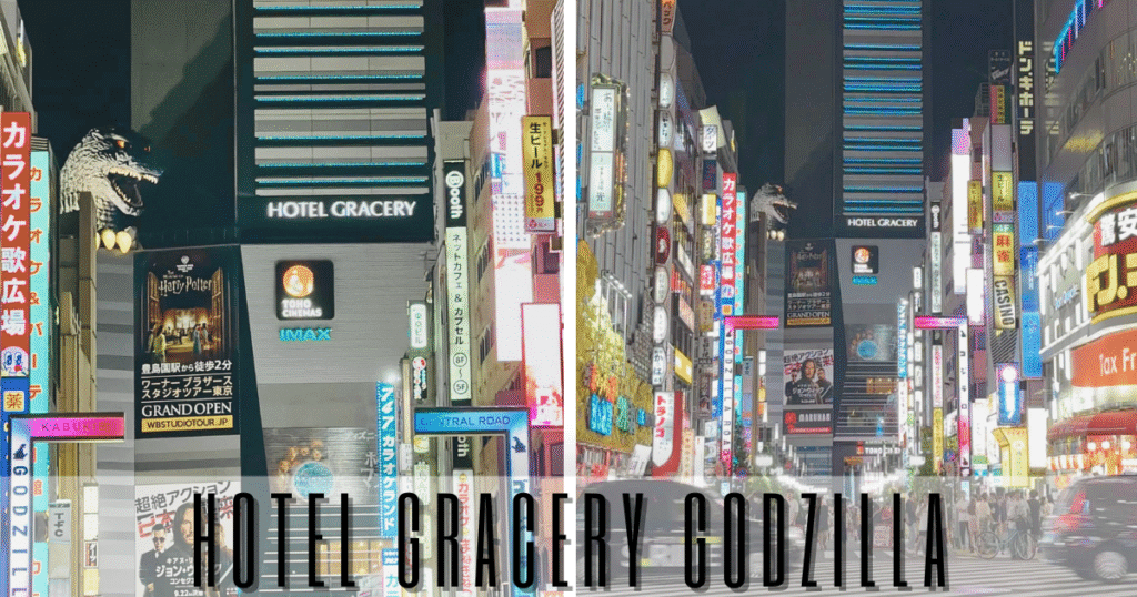 hotel gracery godzilla head