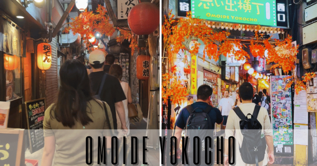 walk around Omoide Yokocho