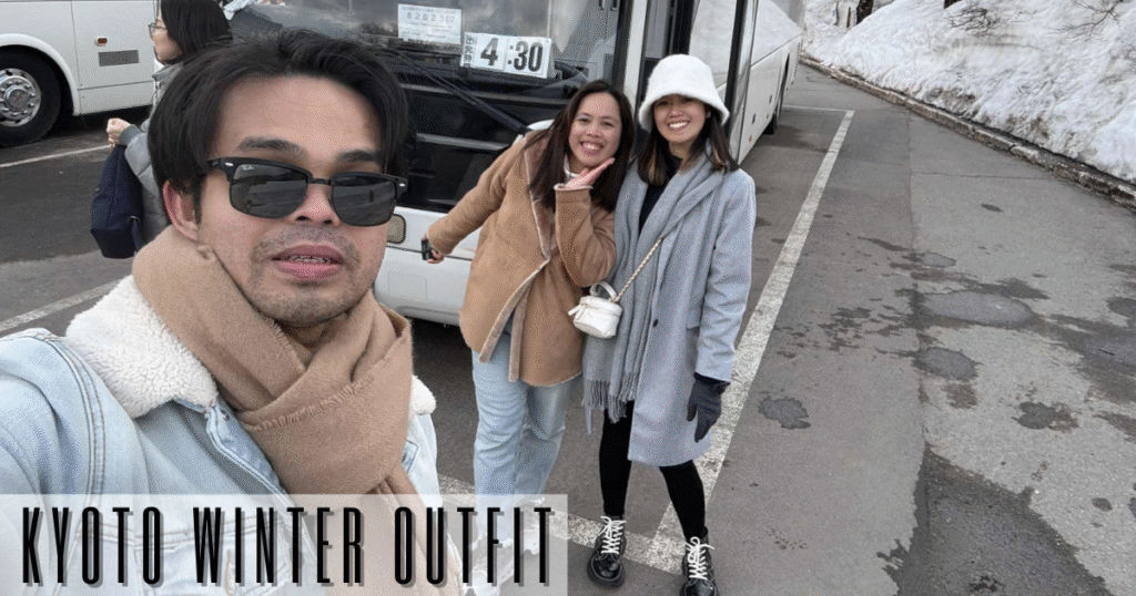 Kyoto winter outfit