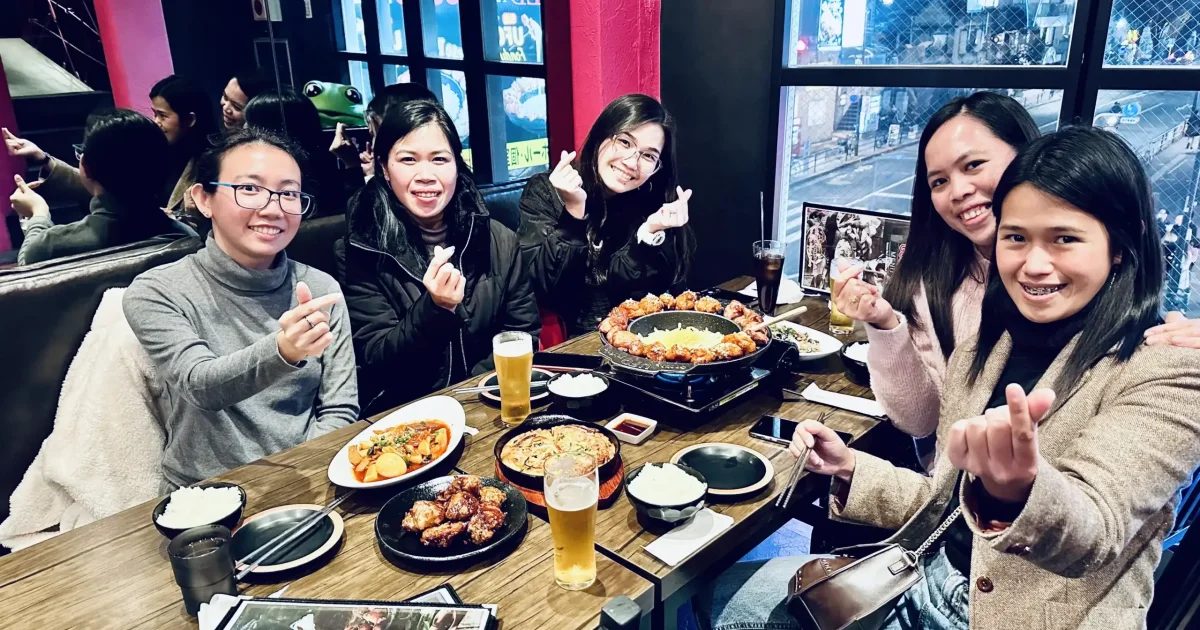 Korean dinner at Shin-Okubo